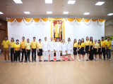 สำนักวิทยบริการ ฯ เข้าร่วมกิจกรรมพิธีวางพวงมาลา “วันนวมินทรมหาราช” น้อมรำลึกในพระมหากรุณาธิคุณ