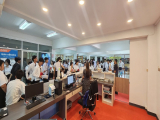 สำนักวิทยบริการและเทคโนโลยีสารสนเทศ ต้อนรับนักศึกษาใหม่ สาขานิติศาสตร์ เยี่ยมชมห้องสมุดและศูนย์กลางการเรียนรู้
